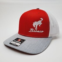 Richardson 112 Trucker Ford Bronco Embroidered Cap Hat Snapback Mesh Ford - £23.25 GBP