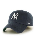 NY YANKEES 47 BRAND ADULT NAVY FRANCHISE HAT NEW &amp; LICENSED SIZE LARGE NWT - £25.85 GBP