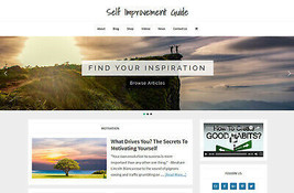 * Self Improvement * Blog Store Premade Website Business For Sale Auto Content! - £72.72 GBP
