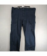 Duluth Trading Flex Fire Hose Cargo Work Pants Mens 44x29 Navy Relaxed F... - $514.50 MXN