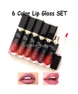 Prolux Long Lasting Soft Moisturizing Lip Gloss Liquid Lipstick 6 Color SET - $14.88 CAD