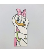 Walt Disney Company Daisy Duck Plastic Bookmark 5&quot; Tall 2.25&quot; Wide Style... - £9.63 GBP