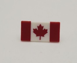 Canada Canadian Maple Leaf Small Plastic Flag Lapel Hat Pin Tie Tack Pin... - £10.01 GBP
