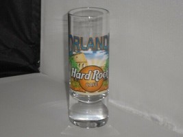 Hard Rock Cafe Shot Glass Shooter Orlando Florida City Color  - $12.99