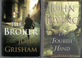 The Broker and The Fourth Hand by: John Grisham HC/DJ - €6,12 EUR