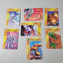 Marvel Overpower Card Game Lot of Storm and Thing Cards 1995 Fleer - $11.67