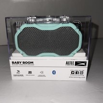 Altec Lansing IMW269N-MTG  Baby Boom Rugged Portable Speaker Turquoise NIB - £16.61 GBP