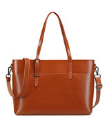 Women&#39;s Bag Trendy Leather Handbag All-Match Ladies Bags Large Capacity ... - $55.52