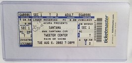 CARLOS SANTANA  - VINTAGE 2002 UNUSED WHOLE FULL CONCERT TICKET - £11.85 GBP