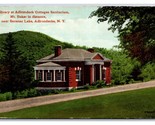 Trudeau Institute Sanitarium Library Saranac Lake Adirondacks NY DB Post... - $34.60
