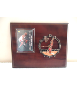 Vintage 1983 Ramar Ind.Michael Jordan Wooden Wall Clock &amp; Card &quot; GREAT I... - $56.09