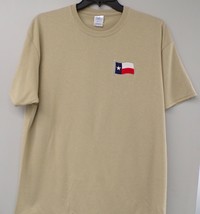 Texas Flag Embroidered T-Shirt S-6XL, LT-4XLT Lone Star Republic New - $19.22+