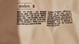 3 Pair Auden Women’s Small (4-6) Hipster  & Cheeky Panties image 3