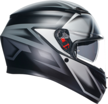 AGV Adult Street K3 Compound Helmet Matte Black/Gray 2XL - £255.75 GBP