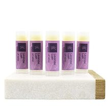 Soapcreek Artisan Lip Mend 5 All Natural, Handmade Lush Lavender Flavored Chapst - £15.95 GBP