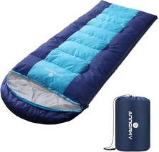 Sleeping Bag Anngrowy Camping Sleeping Bags For Adults Kids Ultralight, Hiking - £29.99 GBP