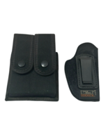 Uncle Mikes Pistol Mag Case Kodra Black Double Stack Double Close Plus S... - $448.60 MXN