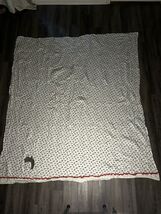 Frontier Women Floral Flowers Flat Bed Sheet Bedding Upcycle Crafting Se... - $15.00