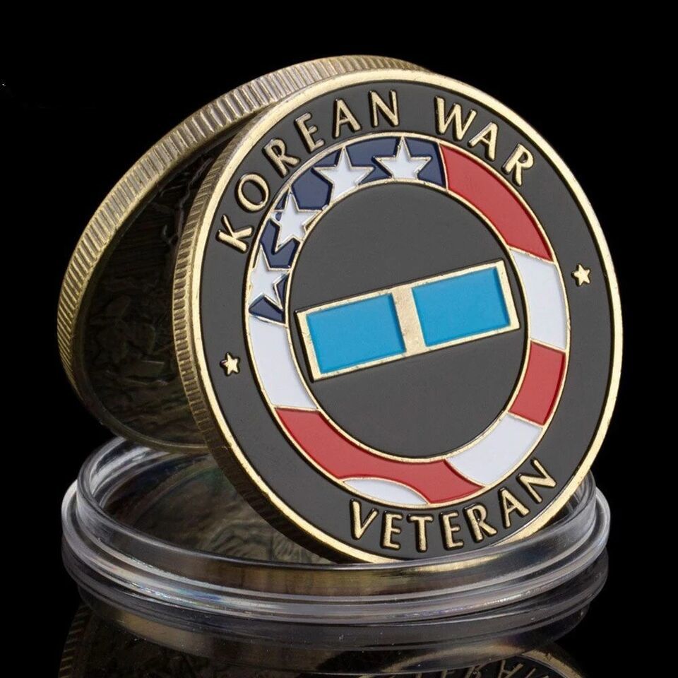 Primary image for United States Korean War Veteran Military Challenge Coin Souvenir Gift