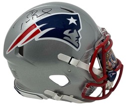Tom Brady Autographed Patriots Hof Custom Visor Authentic Speed Helmet Fanatics - £2,193.13 GBP