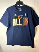 Cleveland Cavaliers Adidas All In NBA Men&#39;s the Go to Tee Crew Neck Tee ... - $10.66