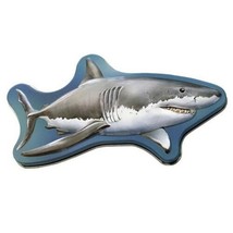 Jaws Maneater Great White Shark Bait Embossed Metal Tin NEW SEALED - £2.93 GBP
