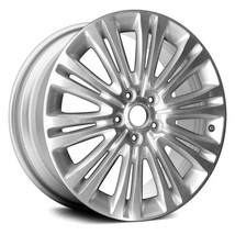 Wheel For 2013-2014 Chrysler 300 19x7.5 Alloy 10 Double I Spoke Silver 5-114.3mm - £291.26 GBP