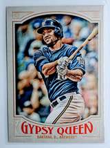 2016 Topps Gypsy Queen Domingo
  Santana   Milwaukee Brewers Baseball
  Card  TH - £1.42 GBP