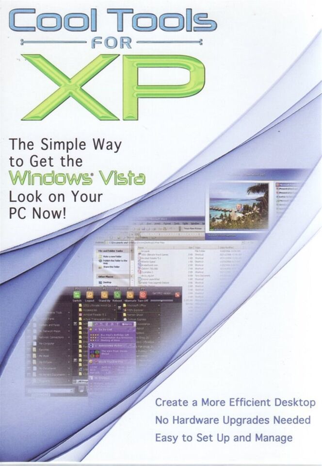 Cool Tools for XP CD-ROM for Windows XP - NEW in BOX - $3.98