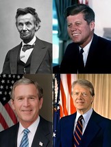 Full Set Of All 45 Presidents Of The United States 5X7 Photo Reprints - £158.02 GBP