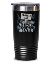 Protect The Great White Shark Ocean Conservation Tumbler  - £26.14 GBP