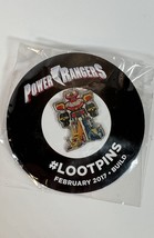Mighty Morphin Power Rangers Megazord Hat Pin - Loot Crate February 2017 - £2.74 GBP