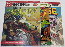 Lot of 3 Books: DC Heroes Role Playing Modules 208, 218, &amp; 204 - £27.46 GBP