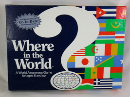 Where in the World 1993 Board Game Geography Social Studies Aristoplay @@@ - $10.94