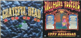 Vintage Grateful Dead &amp; Fillmore Posters Calendars EX - £15.98 GBP