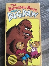 The  Berenstain Bears Meet Big Paw, VHS Movie. Vintage - £4.60 GBP