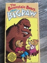 The  Berenstain Bears Meet Big Paw, VHS Movie. Vintage - $5.89