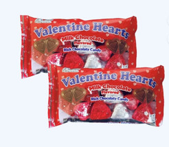 Palmers Valentines Day Candy Hearts, Milk Chocolate Heart Shaped Red 4.5... - $10.77