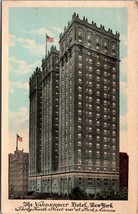 Vanderbilt Hotel New York City Ny Nyc Unp Db Postcard L6 - £2.06 GBP