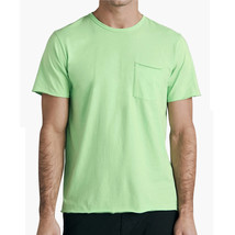 rag &amp; bone Men&#39;s Short Sleeve Miles Tee In Principal Jersey Pocket Shirt Green - $61.50