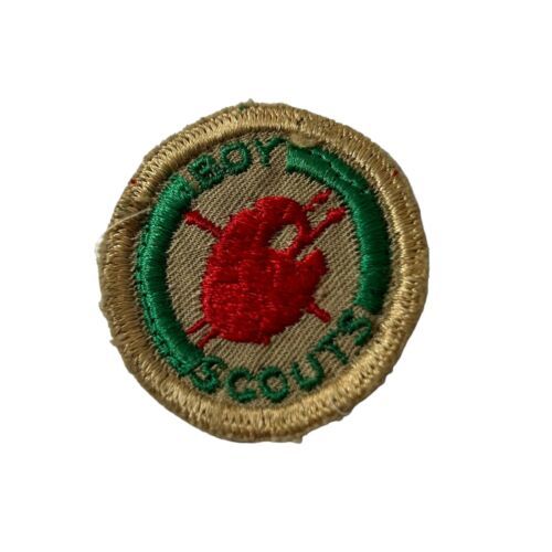 Red Palette Boy Scout Artist Proficiency Award Badge Printed CANVAS Troo... - $56.99