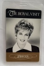 PRINCESS DIANA - VINTAGE ORIGINAL U.S. PRESS LAMINATE FOR ROYAL TRIP TO ... - $41.00