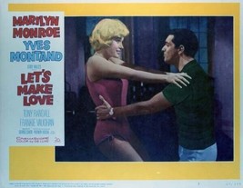 Let&#39;s Make Love Marilyn Monroe and Yves Montand 11x14 inch poster - £15.77 GBP