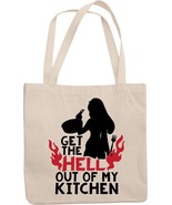 Get The Hell Out Of My Kitchen With Silhouette Of A Cooking Woman Funny ... - $29.71 CAD