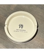 Vintage Samurai Japanese Steak House Ashtray Made by Sakura China In Japan - $7.83