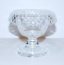 Stunning Waterford Crystal Heritage Collection 3 1/2&quot; Mini Footed Turnover Bowl - £47.83 GBP