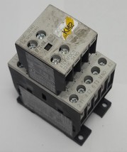 Eaton DIL M7-10 XTCE007B10 Contactor , 24VDC Coil, 22 Amp w/ DILM32-XHI11 - $14.67