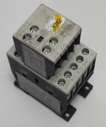 Eaton DIL M7-10 XTCE007B10 Contactor , 24VDC Coil, 22 Amp w/ DILM32-XHI11 - $13.05