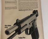 1960s Smith And Wesson 38 Master  Vintage Print Ad Advertisement pa13 - £4.66 GBP