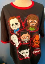 NWT Universal Studios Halloween Horror Nights 2022 Screamers T-Shirt L Michael - £24.33 GBP